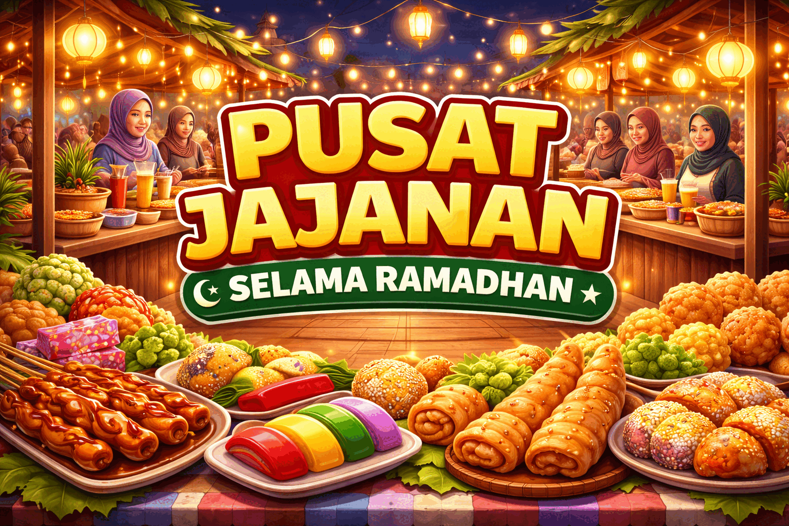 Pusat Jajanan Selama Ramadhan